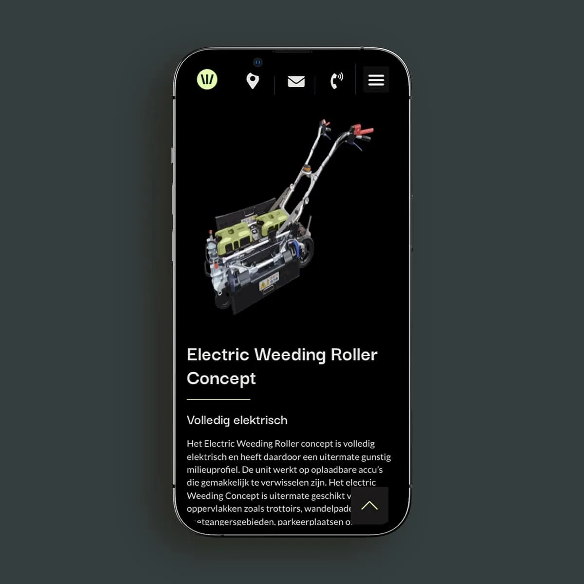 eWeeding — iphone eweeding apparatuur