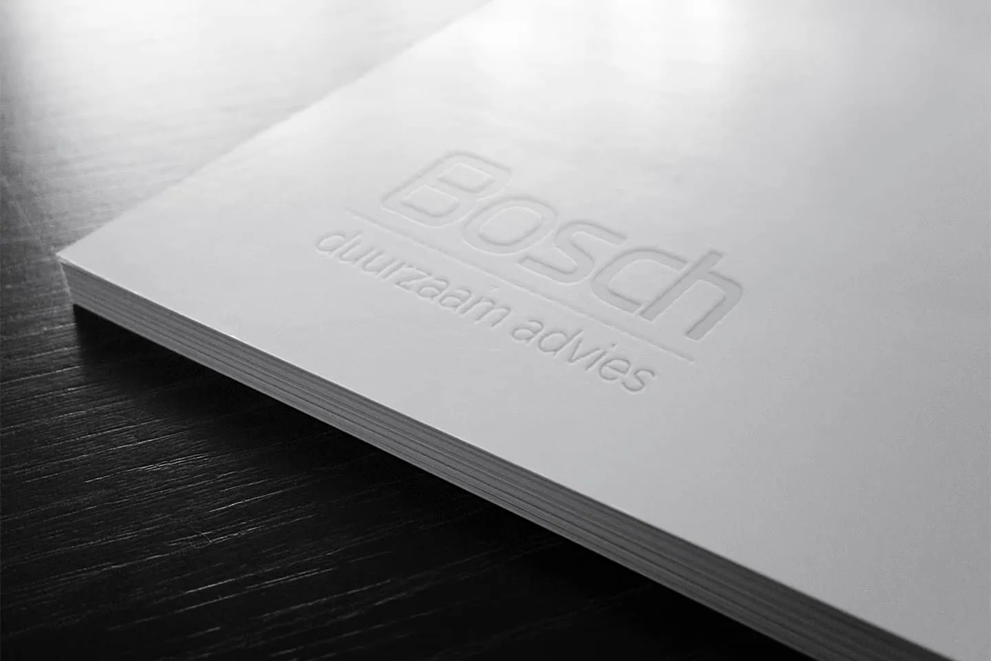 Bosch Duurzaam Advies — logo briefpapier