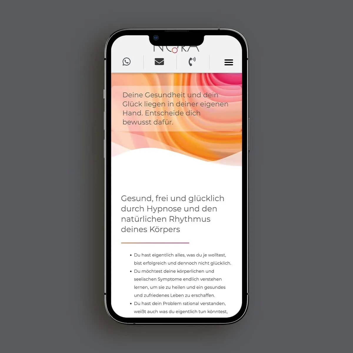 Nora Eichelmann — nora iphone